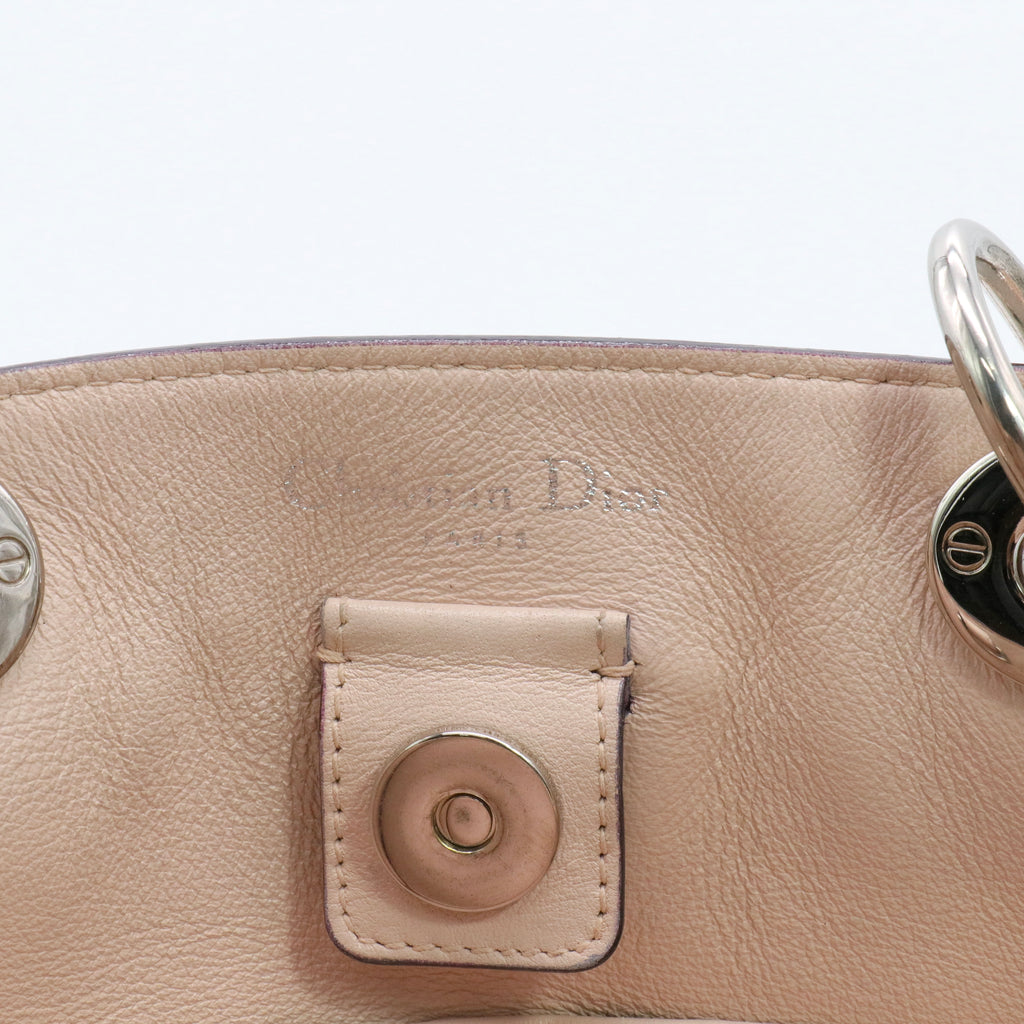 Diorissimo Tote Pebbled Leather Large Twins