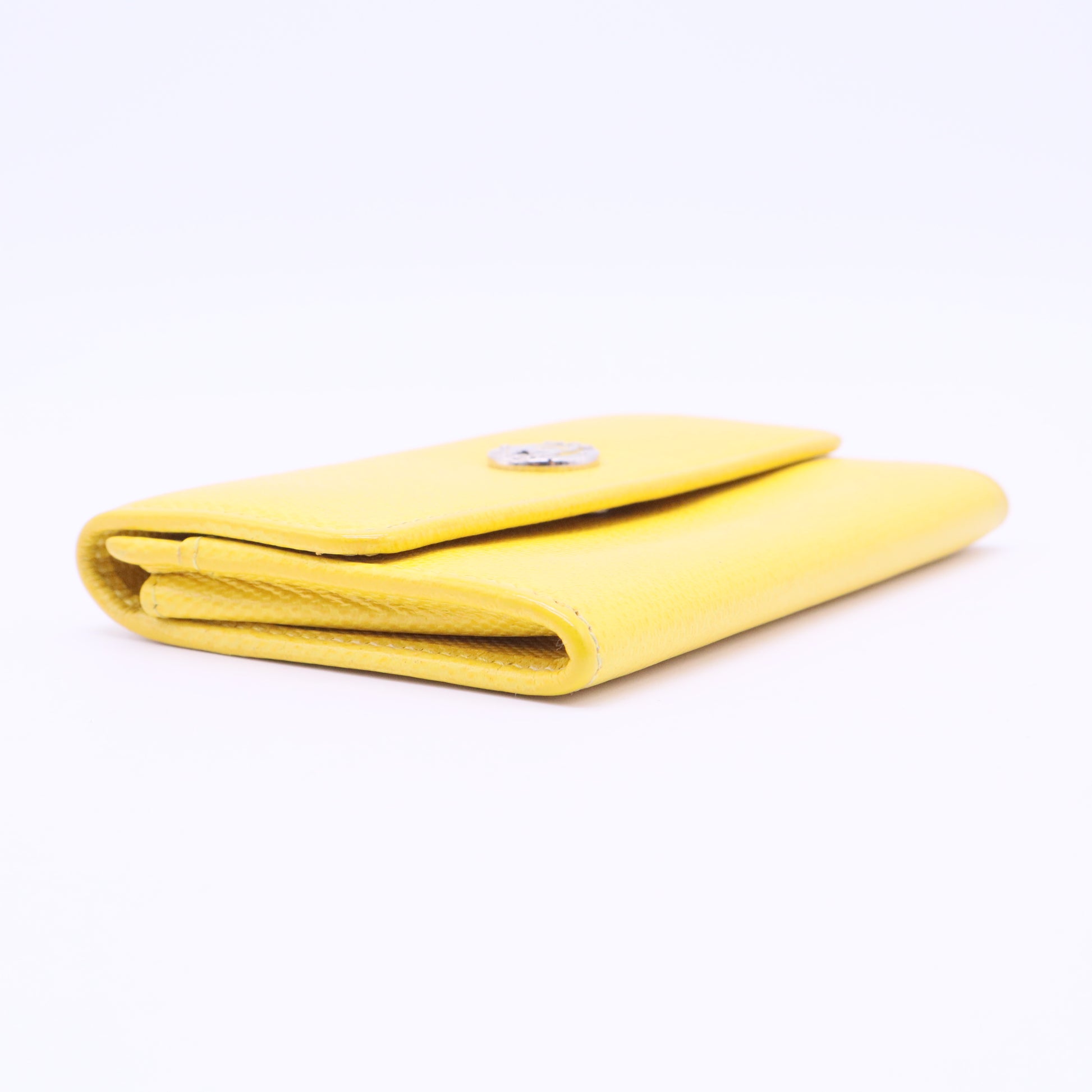 WALLET BRIGHT YELLOW LEATHER