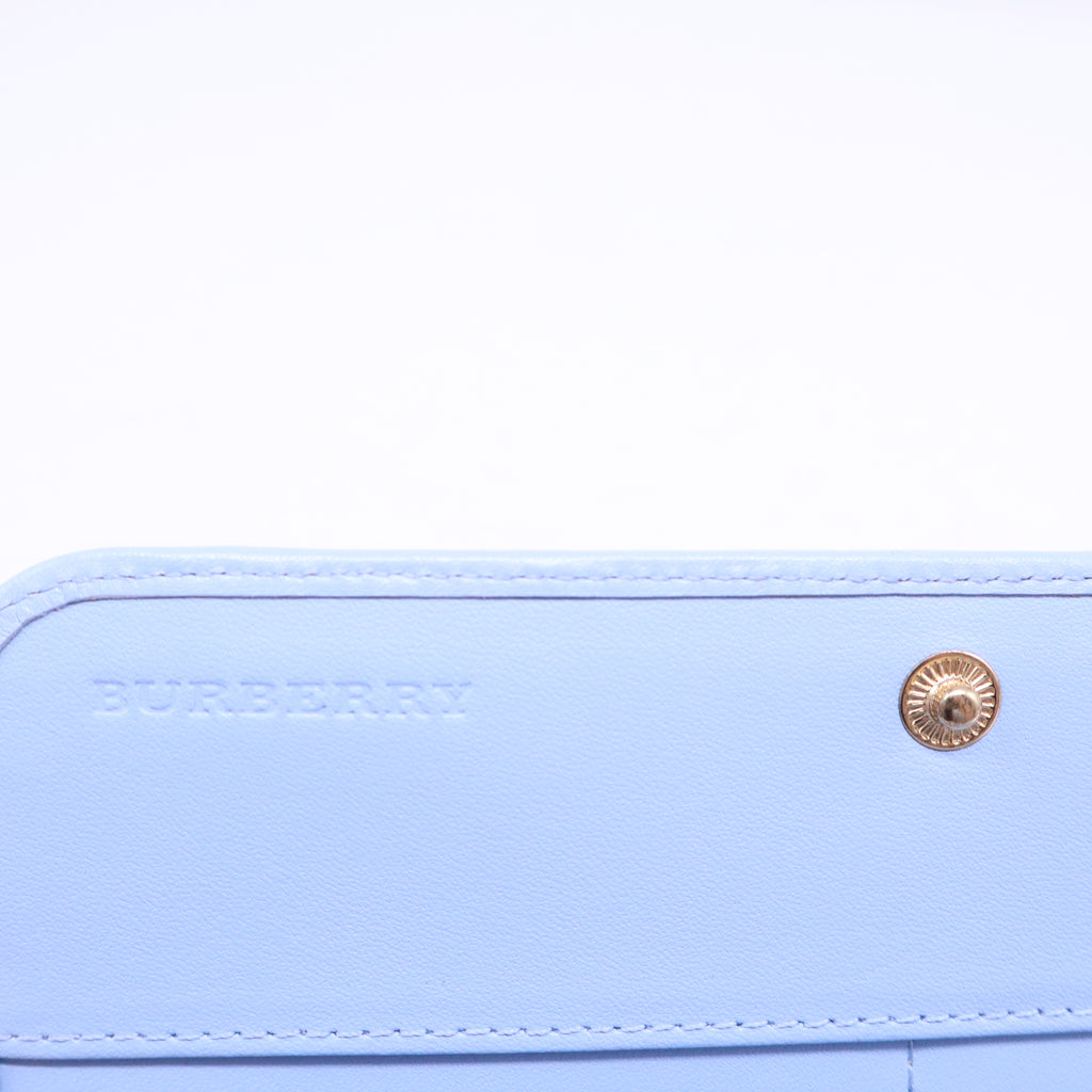 Haymarket Check Penrose Continental Wallet Blue W20970
