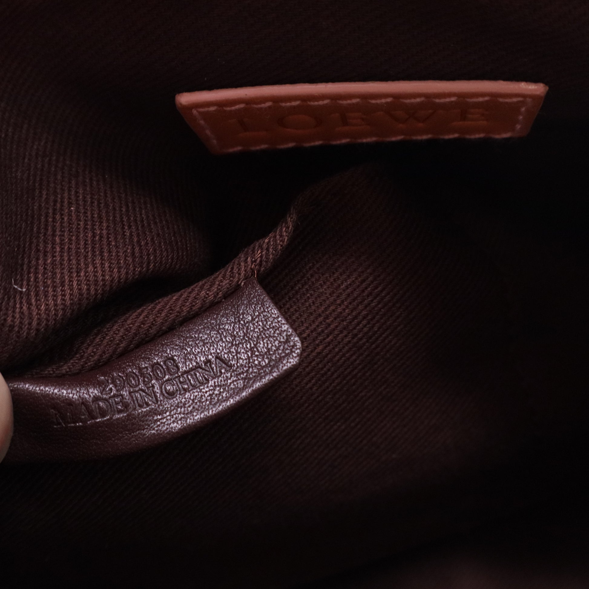 Monogram Baguette Camel twins Gisel