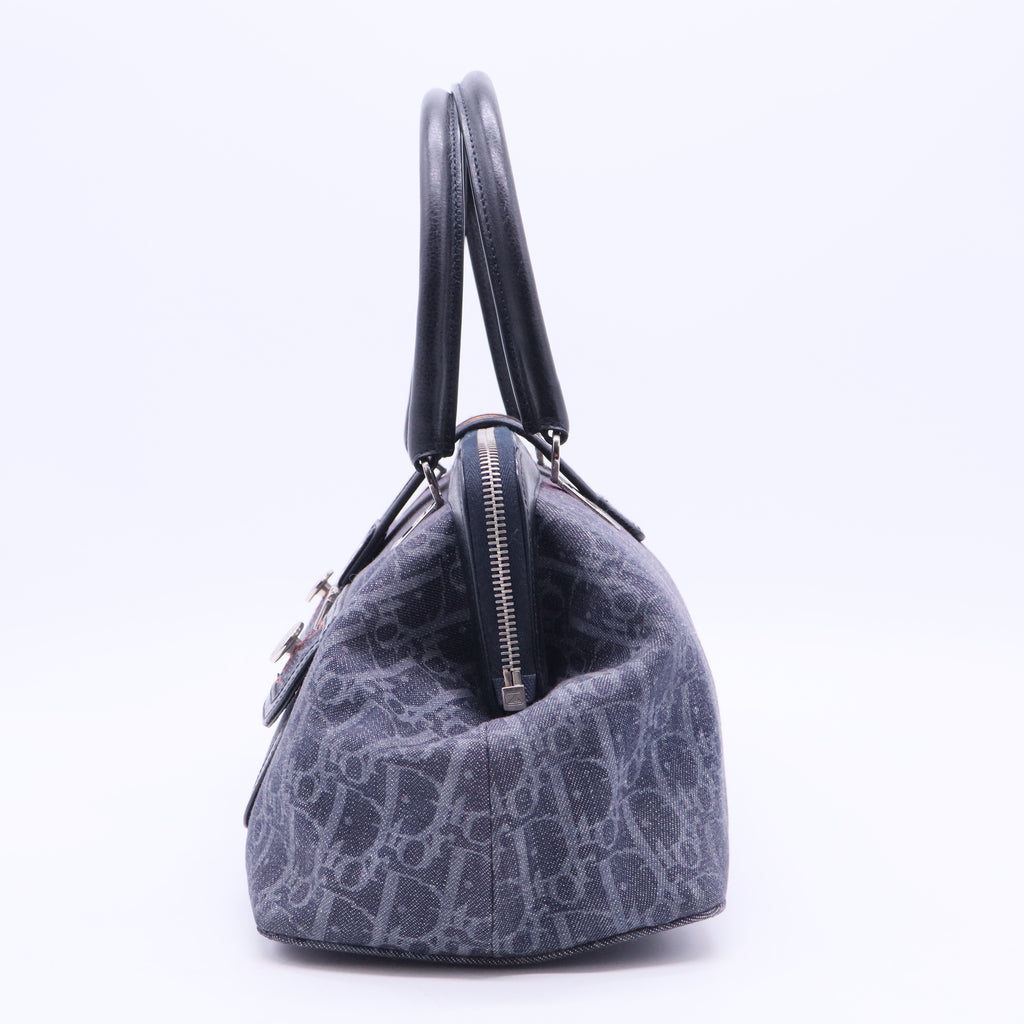 Monogram Flight Tote Brown Twins