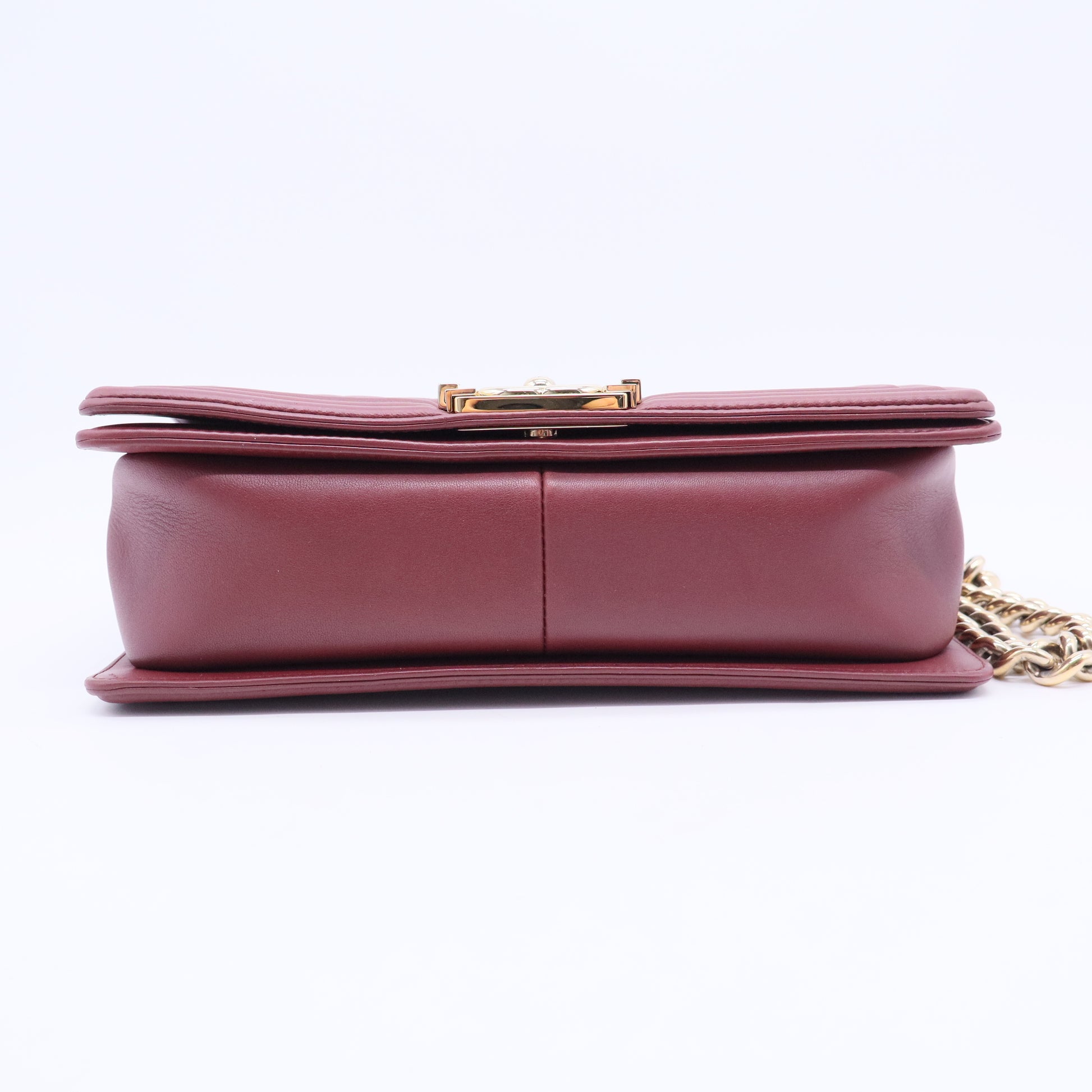 Boy Flap Bag Quilted Lambskin Old Medium B20221