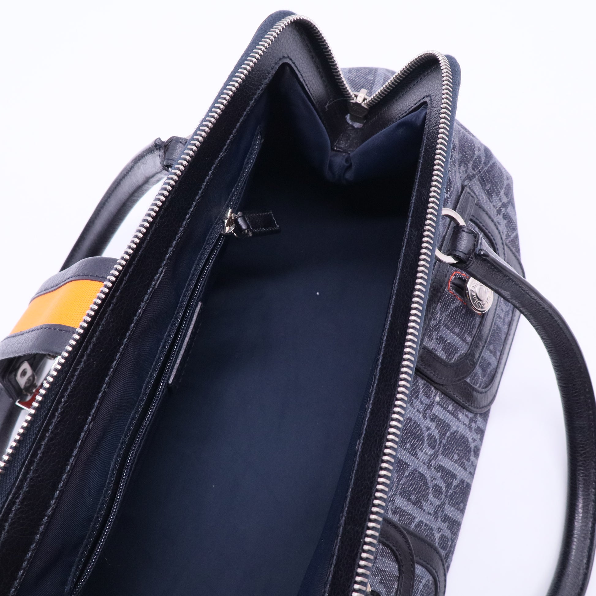 Monogram Flight Tote Brown Twins