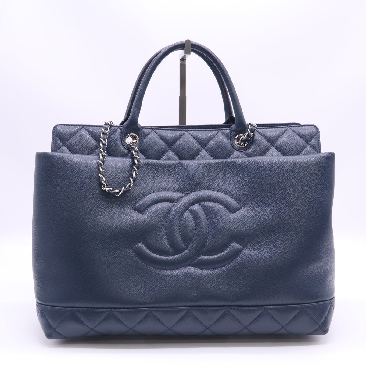 Chanel Timeless CC Soft Caviar Pocket Tote Bag Twins LDJ6026