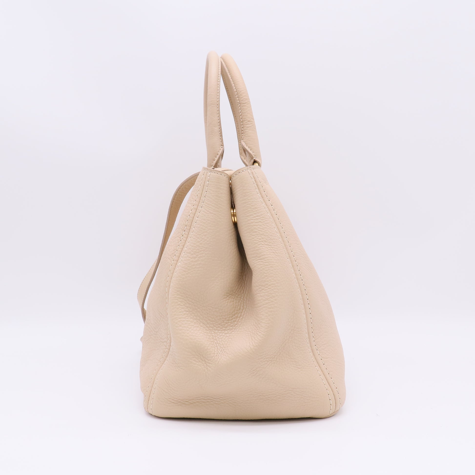 Prada Vitello Daino Shopping Tote Bag B23565