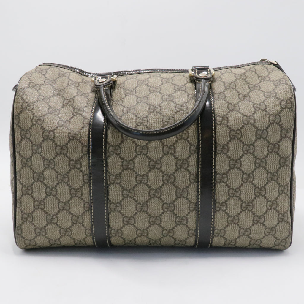Joy Boston Bag GG Coated Canvas Medium