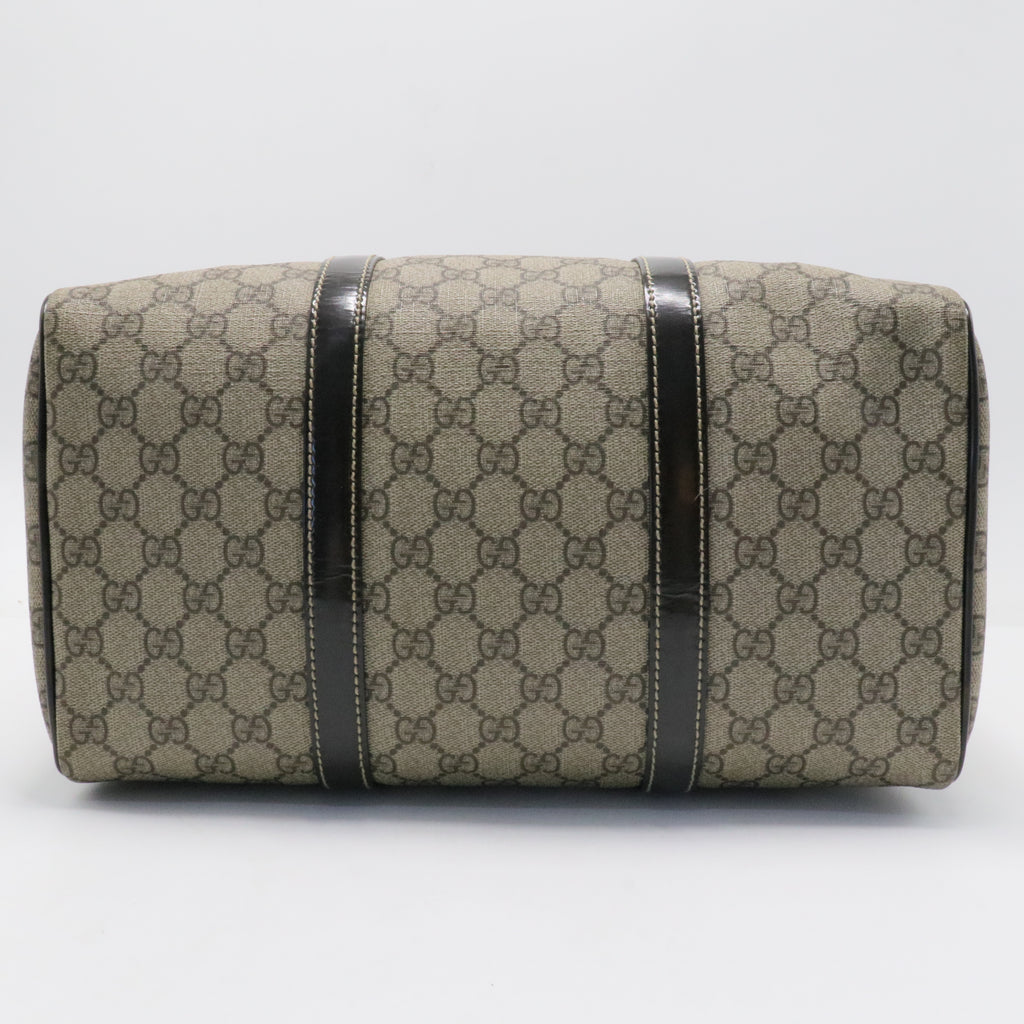 Joy Boston Bag GG Coated Canvas Medium