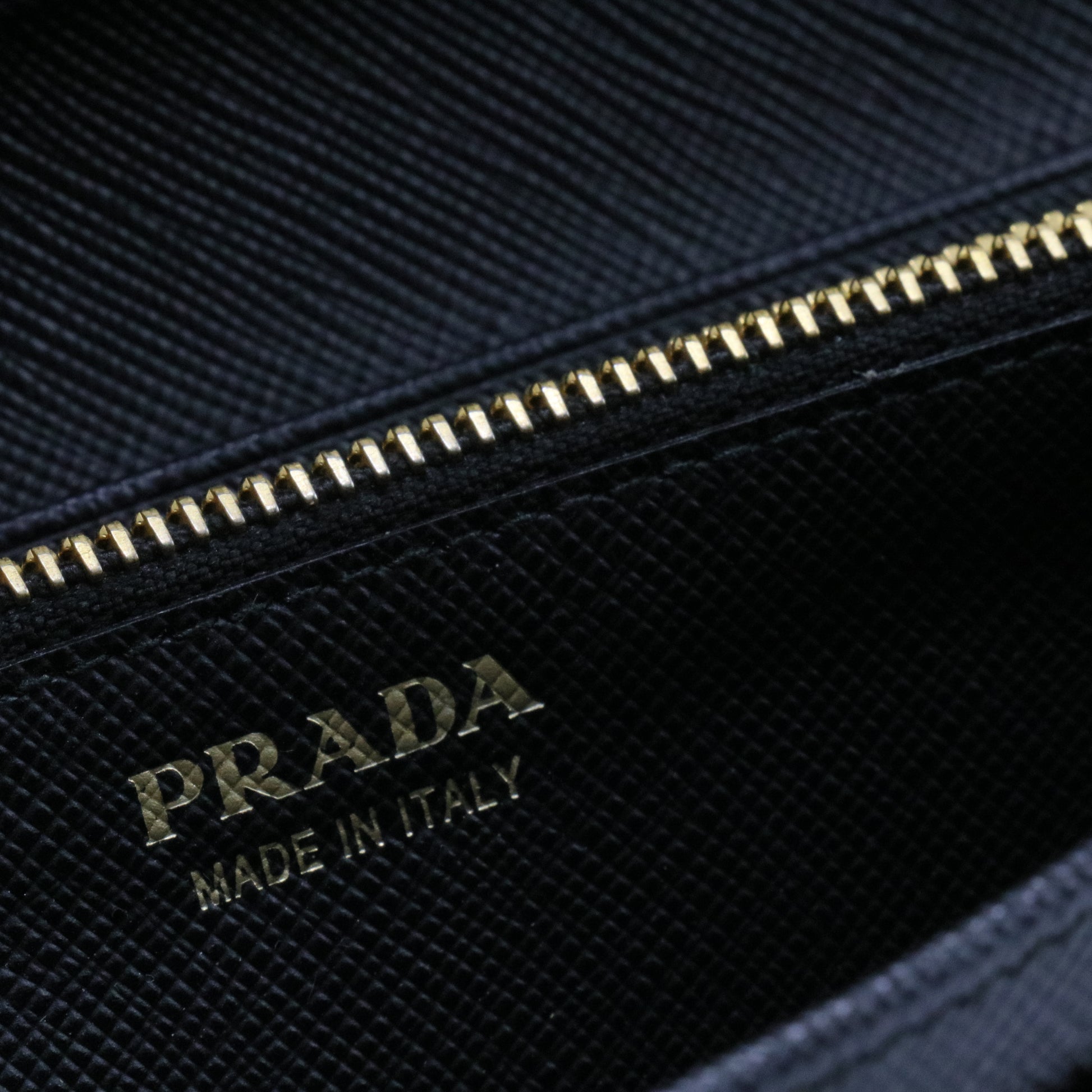 Flap Wallet Saffiano Leather Long
