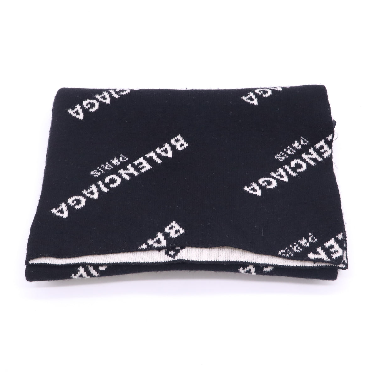 Balenciaga Allover Logo Macro Scarf Twins LDJ6077