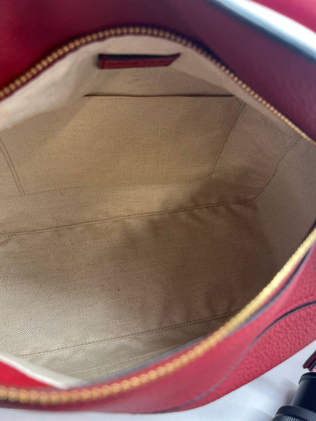 Calfskin Medium Puzzle Bag Wine With Gold Hardware twins