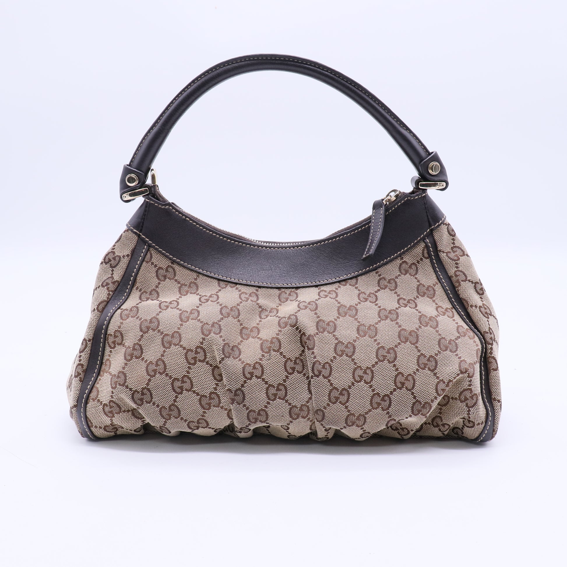 D-Ring Hobo GG Canvas Medium Twins B20917