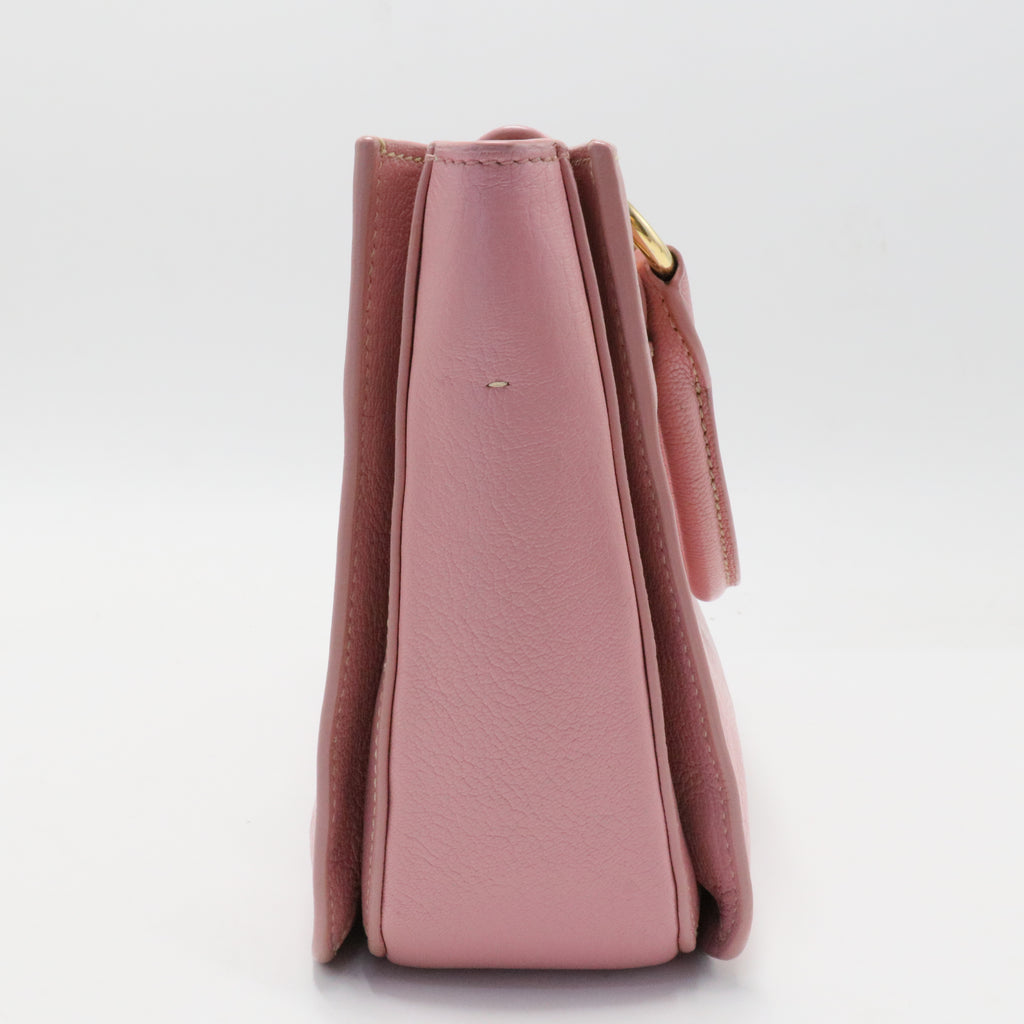 Goatskin Madras Shopping Tote Rosa Gemma