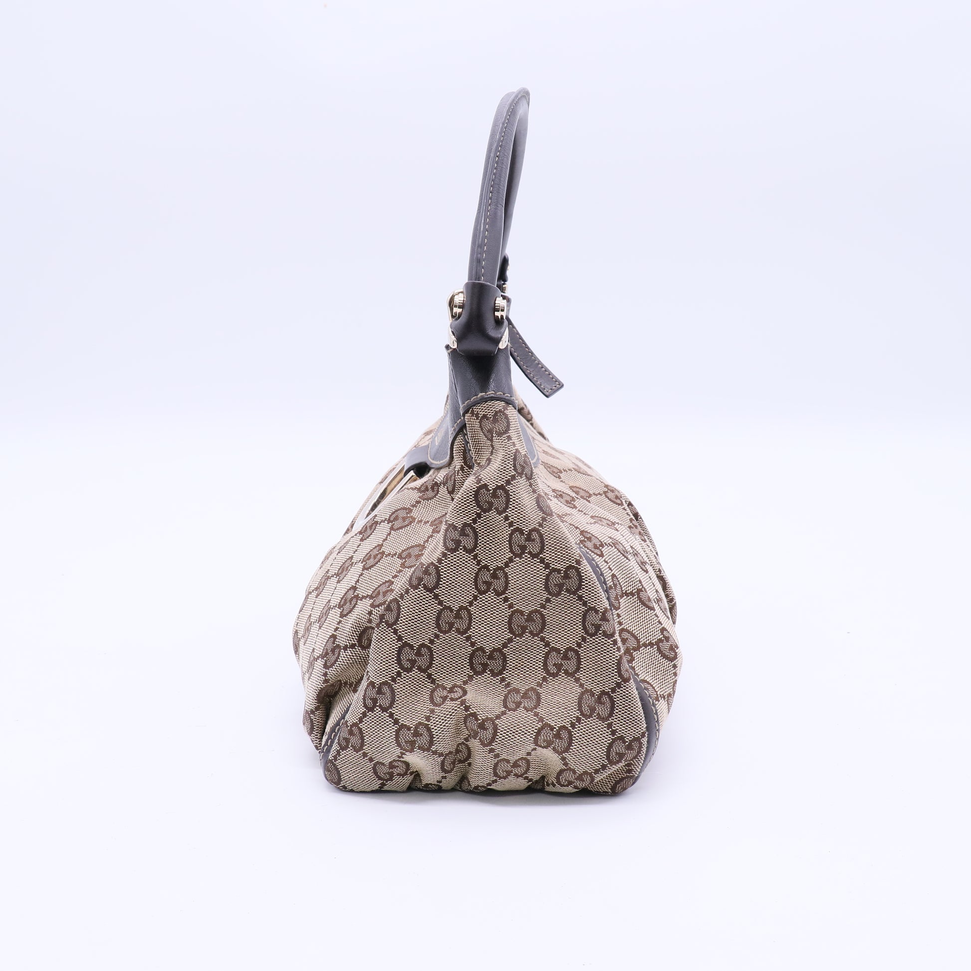 D-Ring Hobo GG Canvas Medium Twins B20917