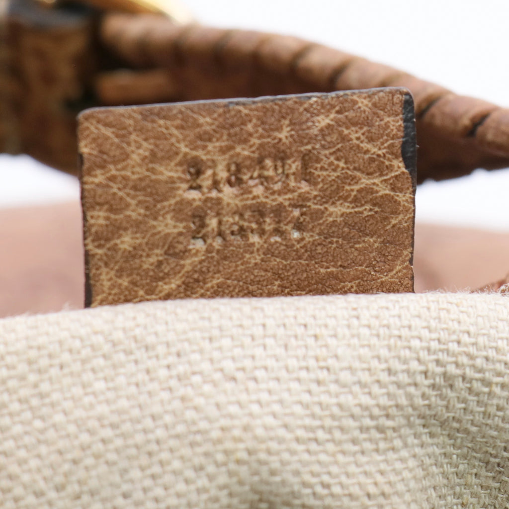 New Jackie Handbag Guccissima Leather Large Twins