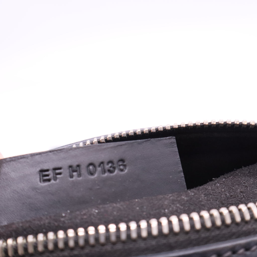 Calfskin Star Embossed Medium Lucrezia Black