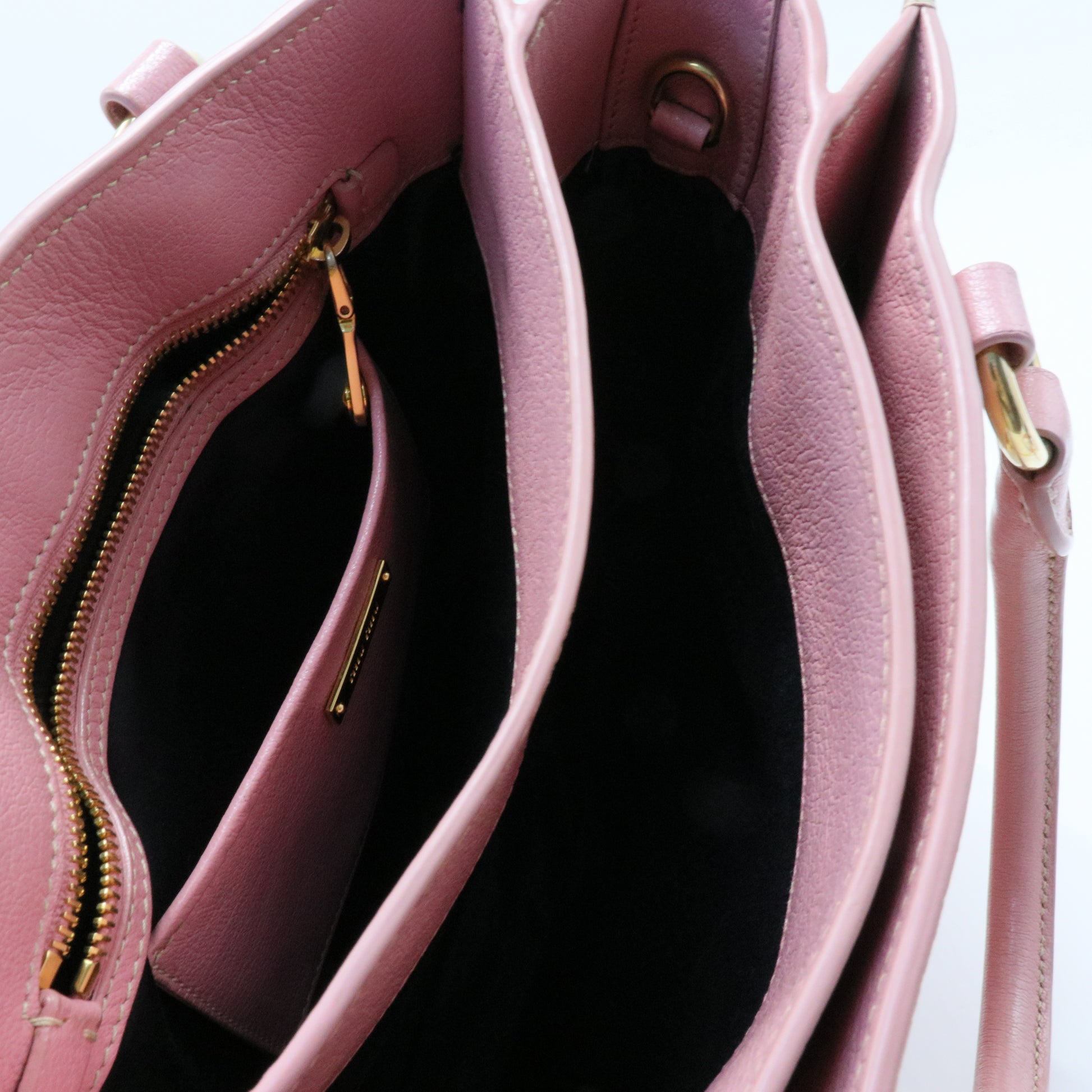 Goatskin Madras Shopping Tote Rosa Gemma