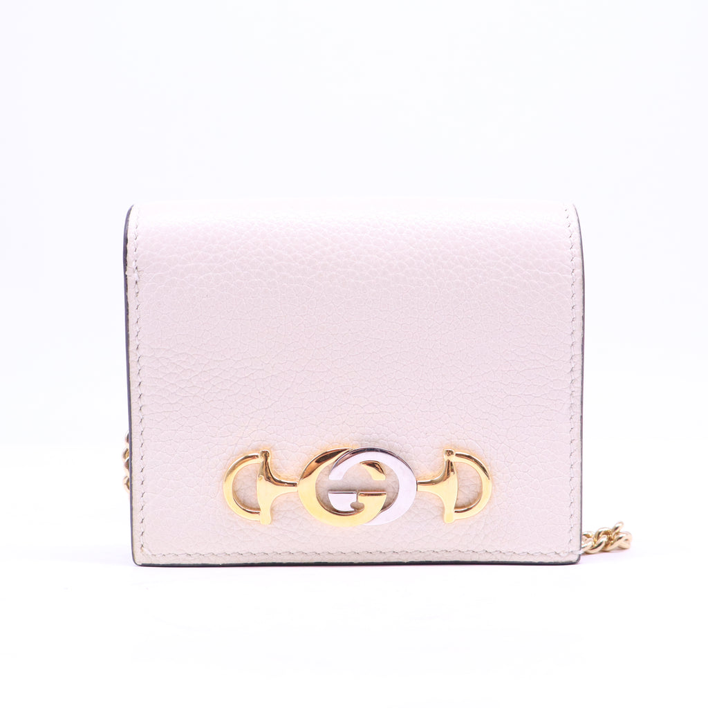 Zumi Leather Card Case with Chain W20959