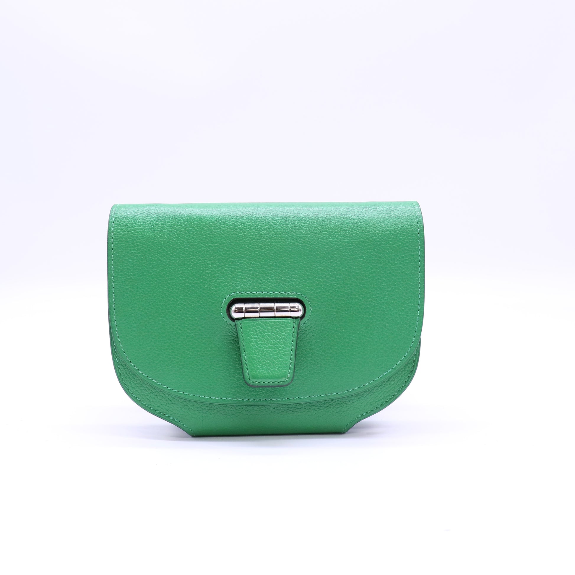 Hermes Bamboo Evercolor Leather Mini Convoyeur Bag twins LDJ4520