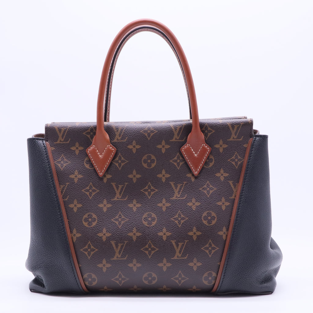 W Tote Monogram Leather PM Twins