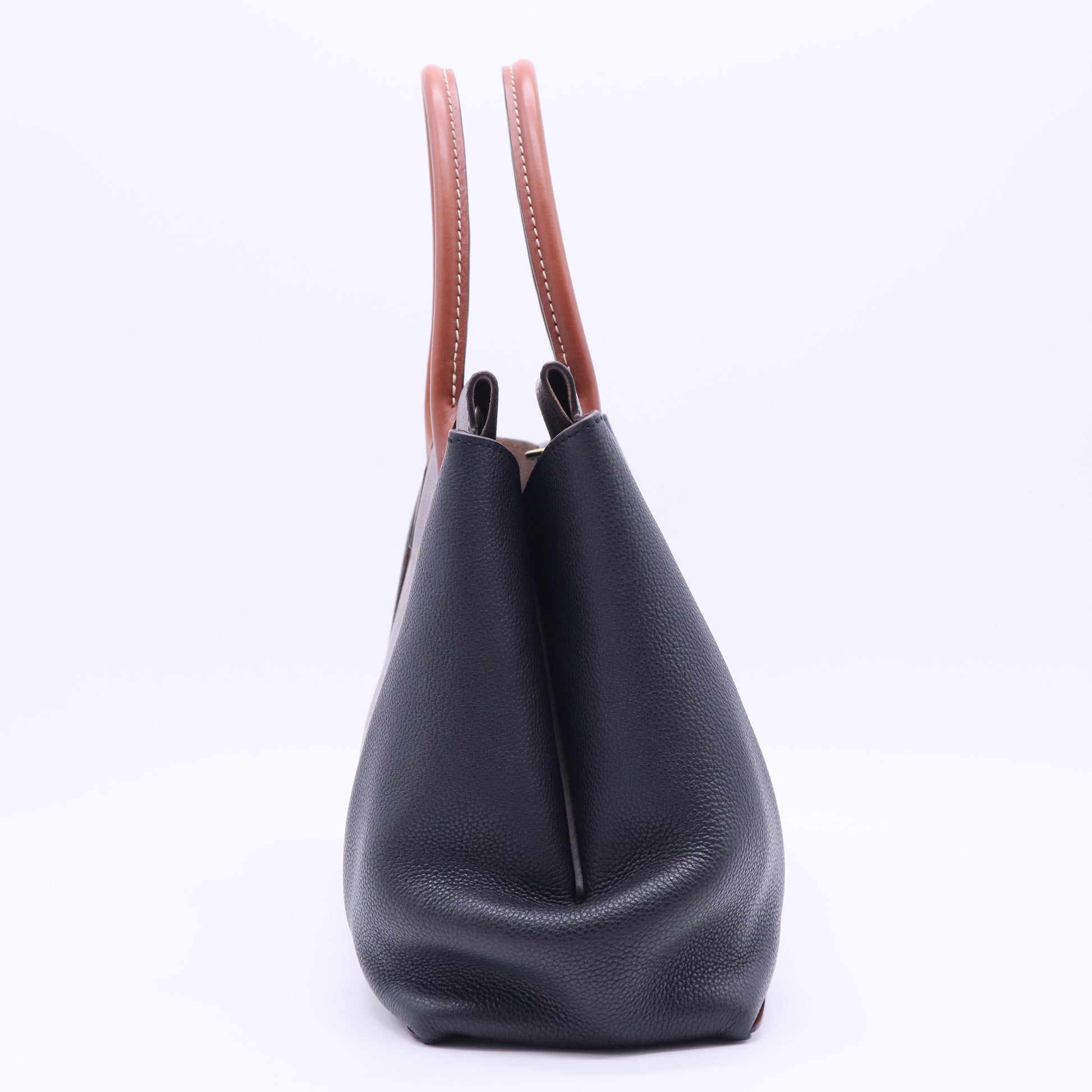 W Tote Monogram Leather PM Twins