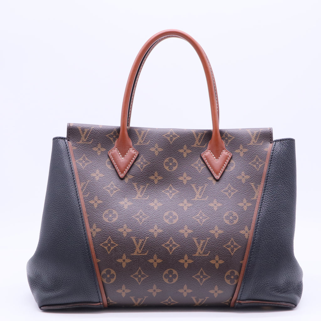 W Tote Monogram Leather PM Twins