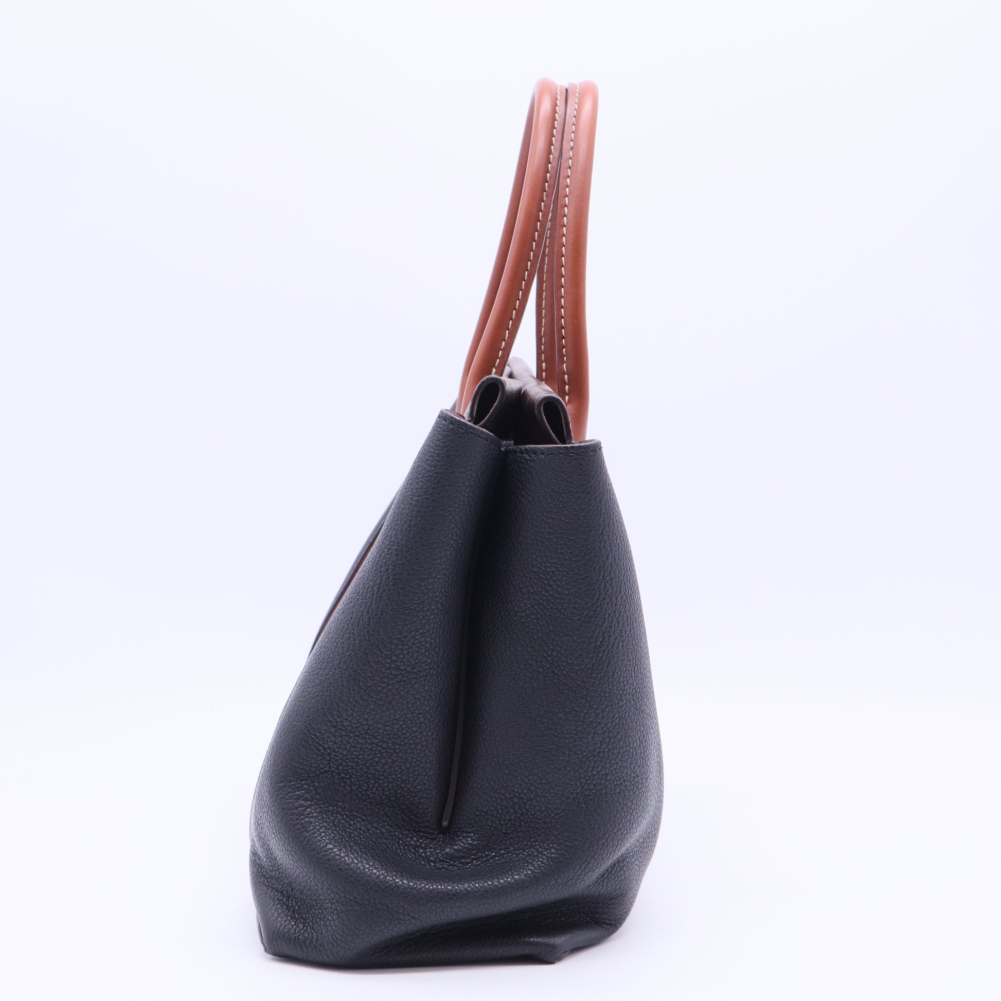 W Tote Monogram Leather PM Twins