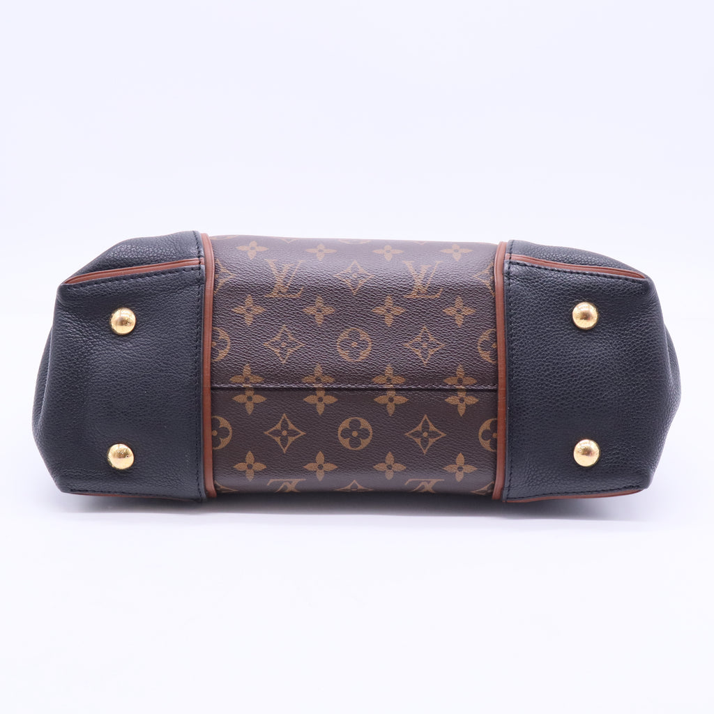 W Tote Monogram Leather PM Twins