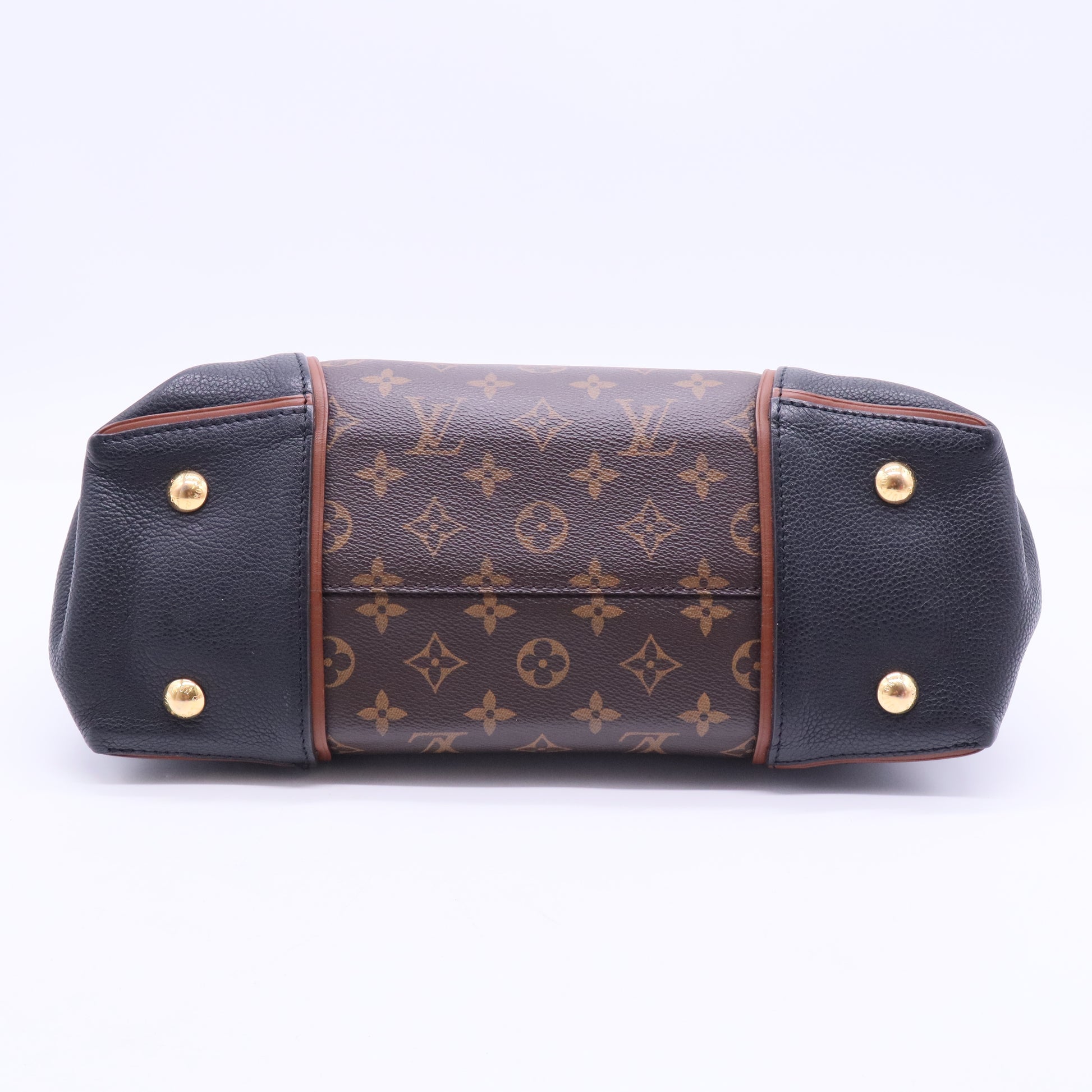 W Tote Monogram Leather PM Twins