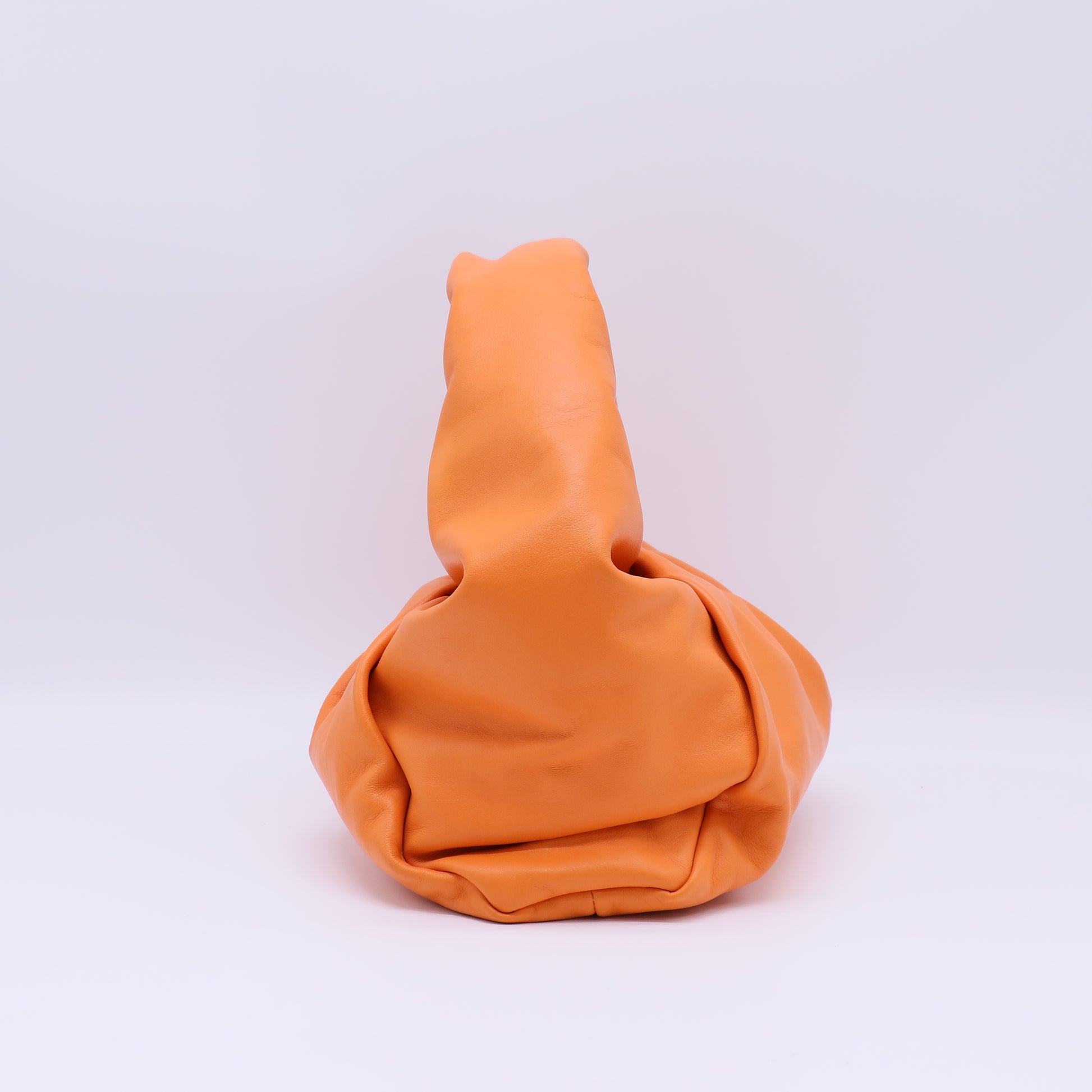 Smooth Butter Calfskin Small The Shoulder Pouch Light Orange B22355