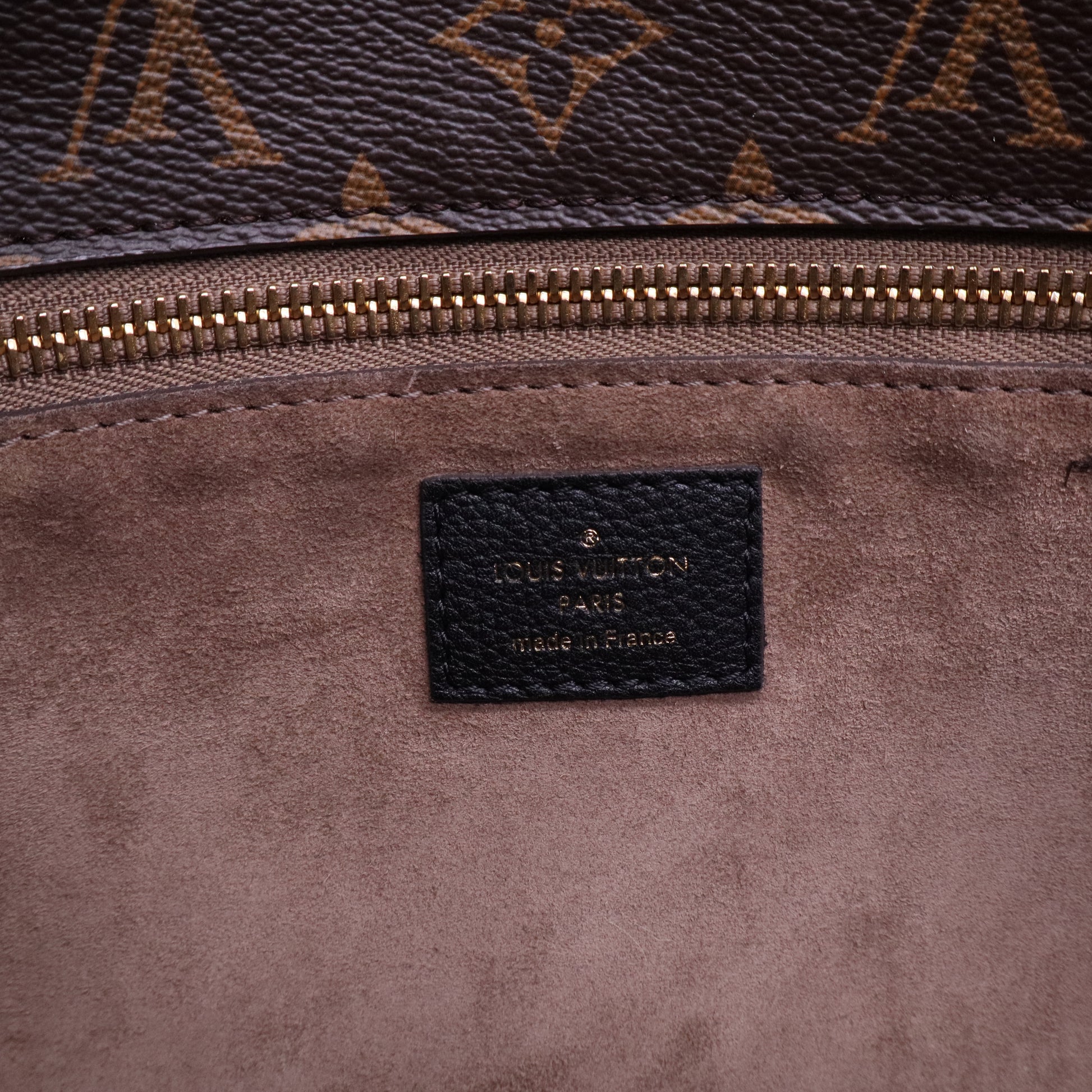 W Tote Monogram Leather PM Twins