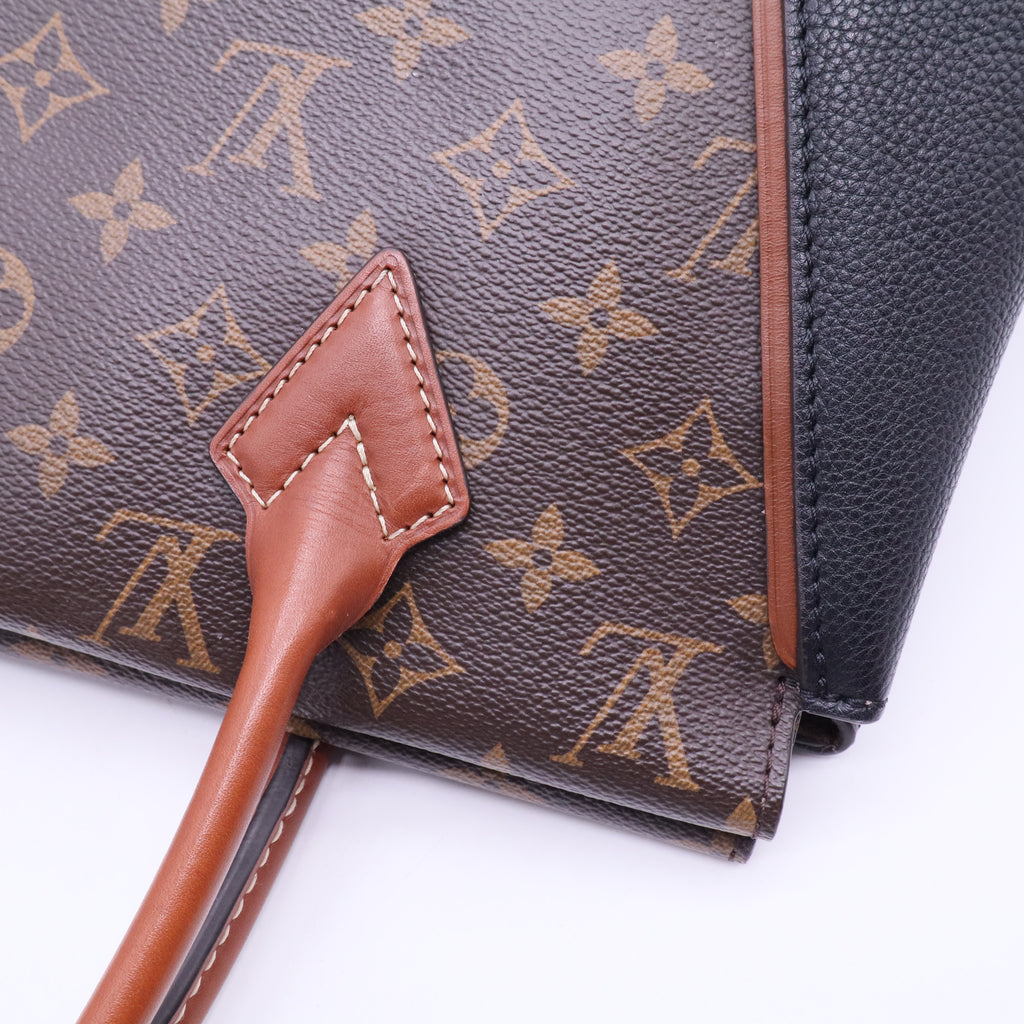 W Tote Monogram Leather PM Twins