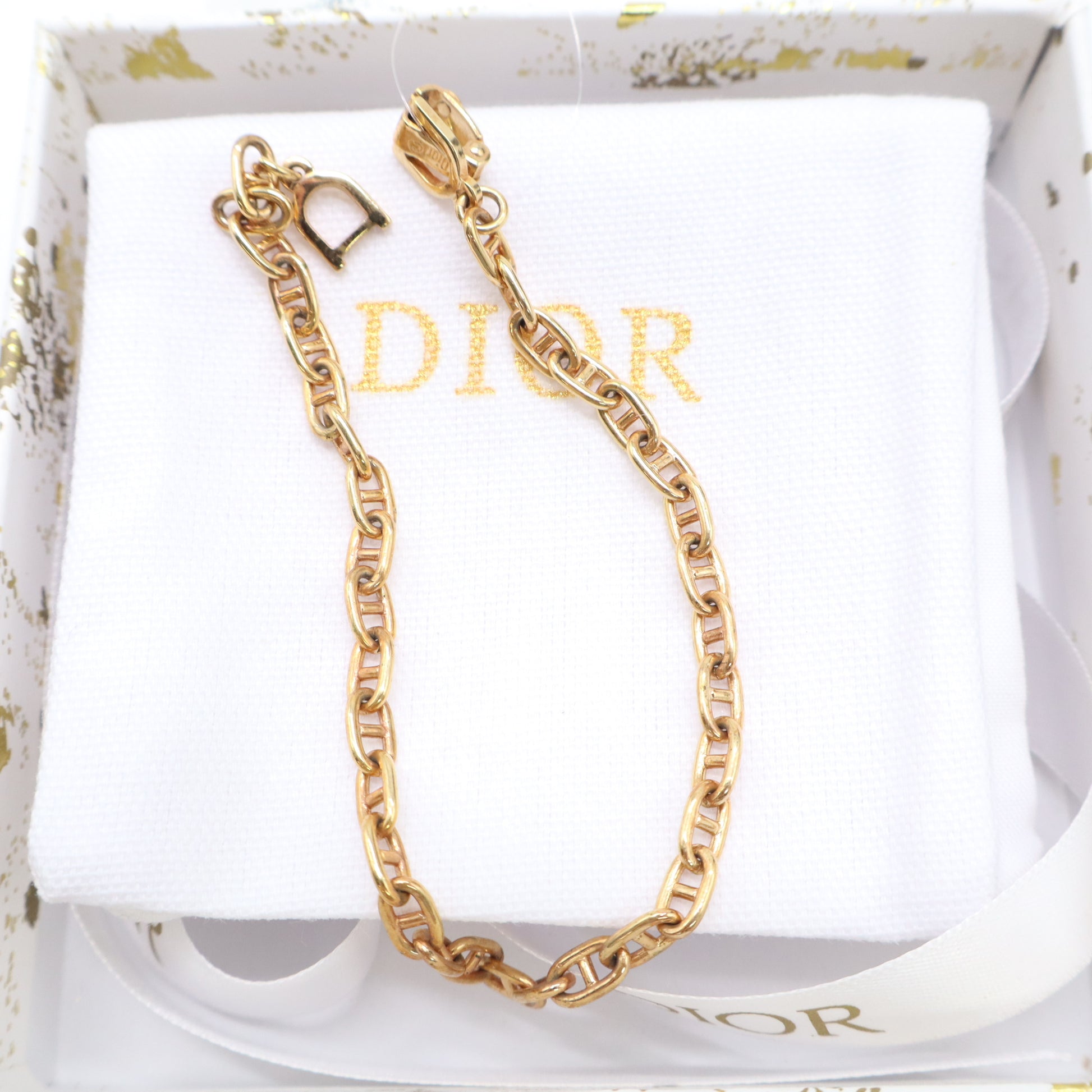 Dior Anchor Chain Bracelet Twins LDJ4540