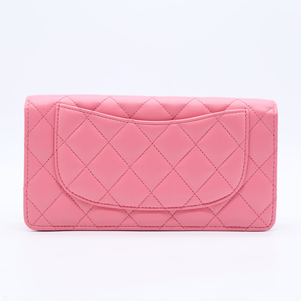 Matelasse Long wallet bifold