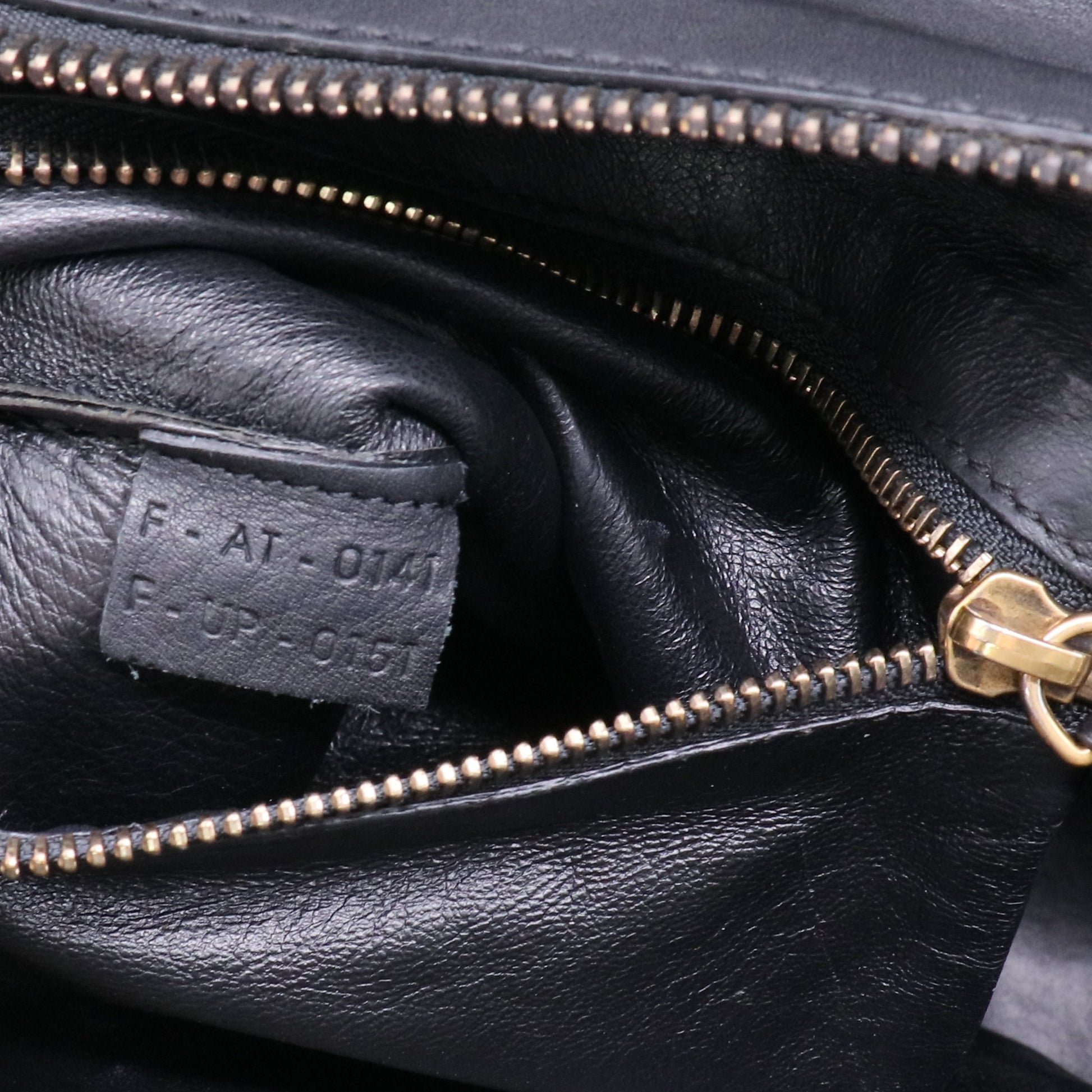 Black Smooth Leather  Luggage Tote Bag