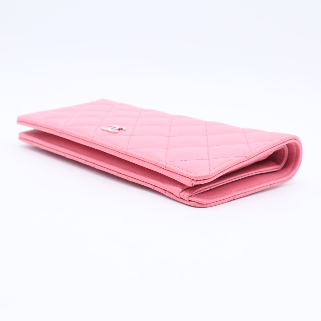 Matelasse Long wallet bifold