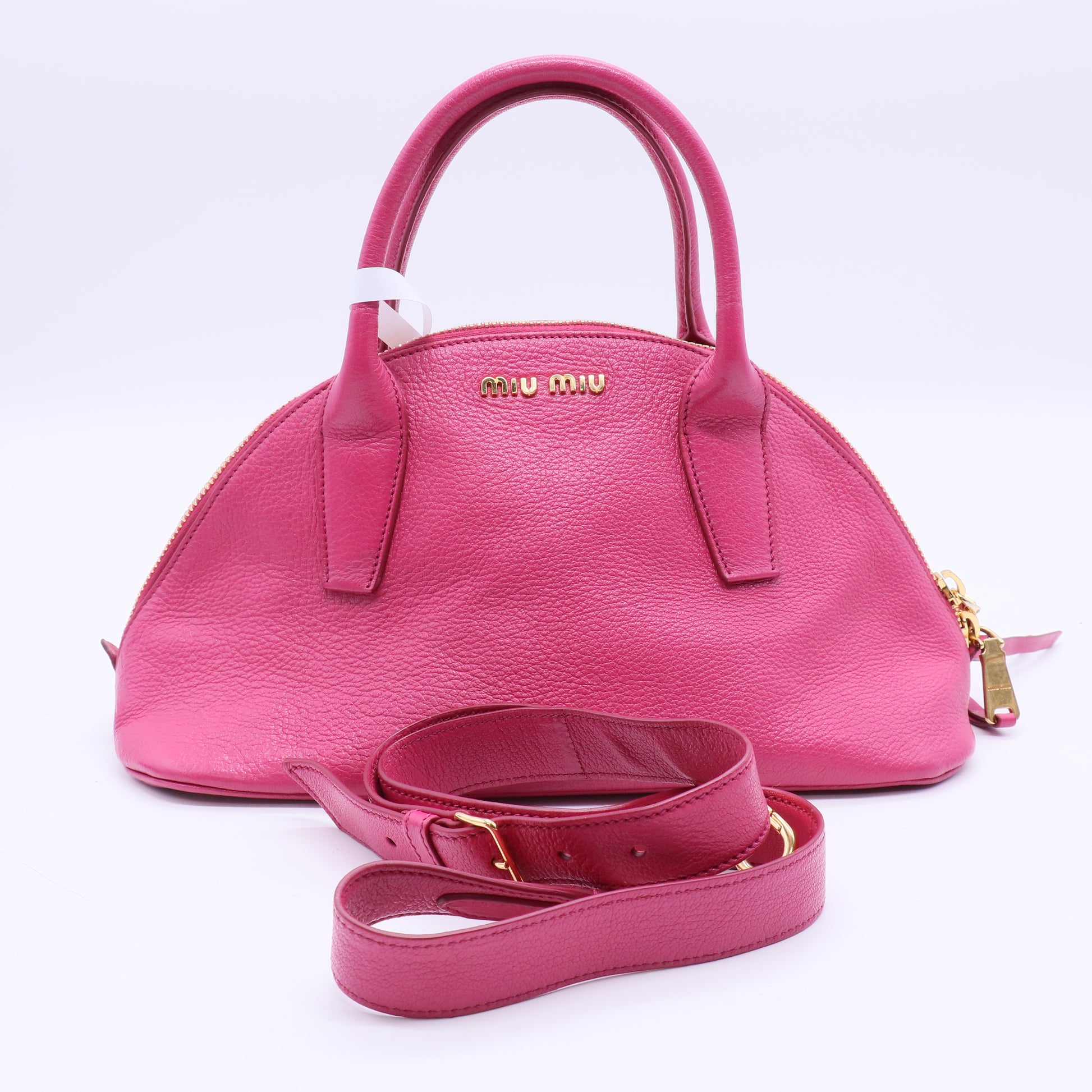 Bowling Crossbody Bag Soft Calf Small Twins B21149