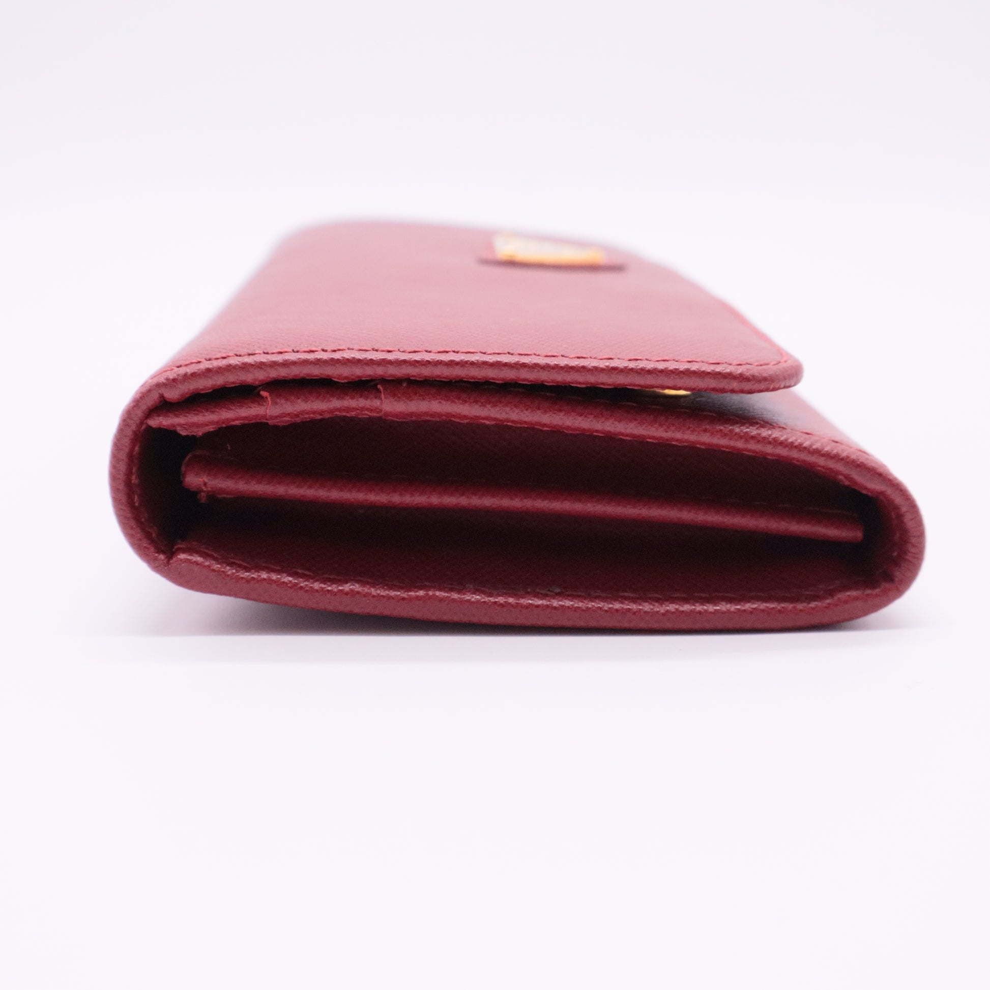 Saffiano Leather Continental Wallet twins