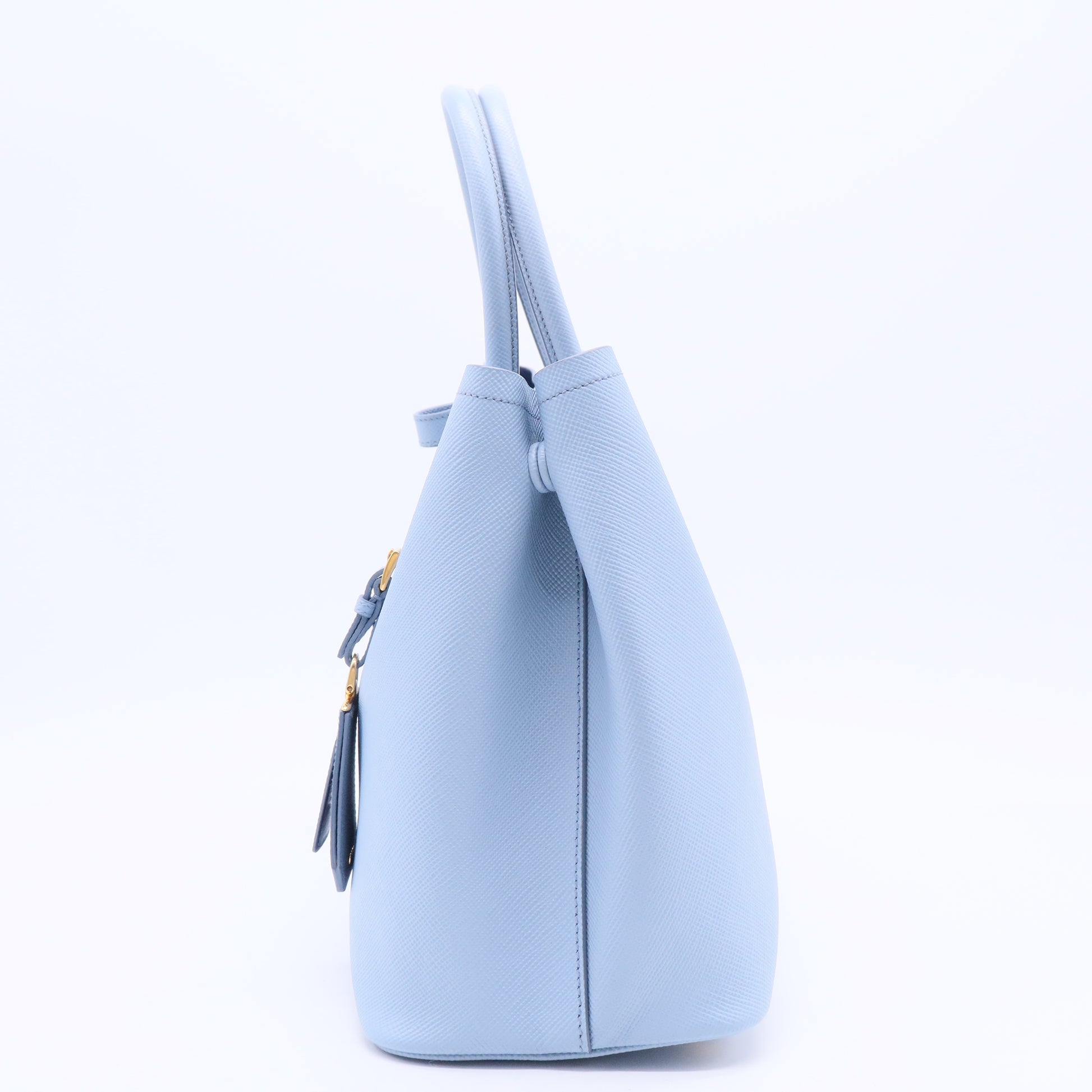 Saffiano Cuir Large Double Bag Astrale B20312