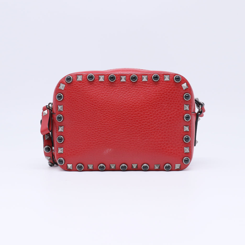 Valentino Garavani Rockstud Rolling Camera Crossbody Bag B21721