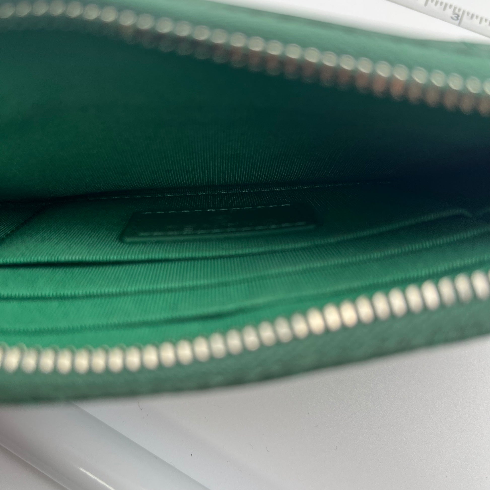 Caviar Quilted Classic Zip Pouch twins