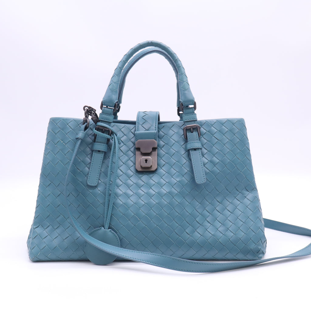Bottega Veneta Intrecciato Nappa Small Roma Bag B24201