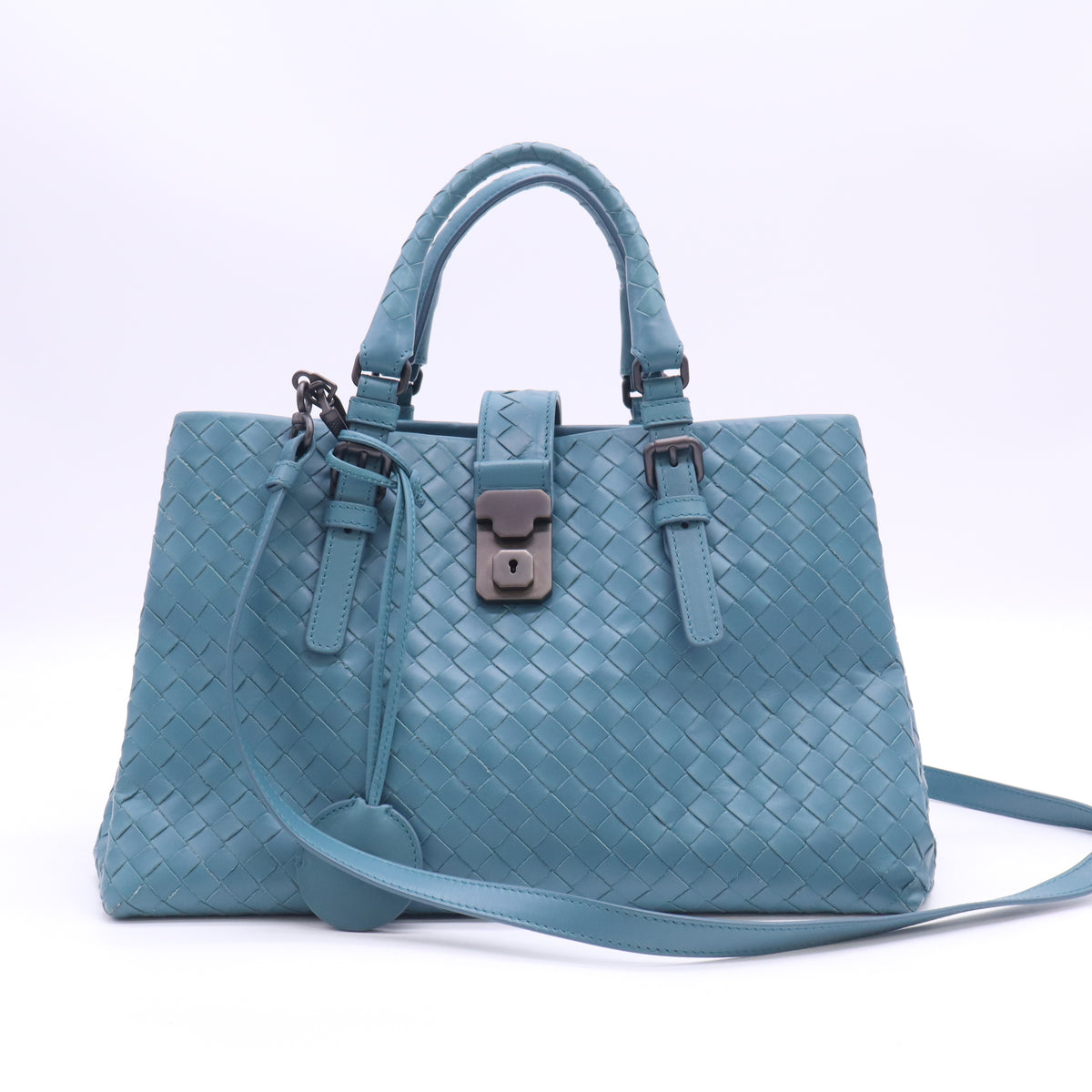 Bottega Veneta Intrecciato Nappa Small Roma Bag B24201