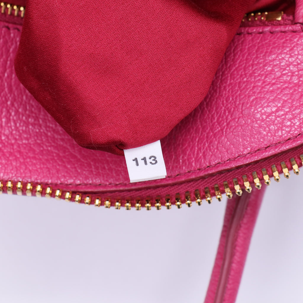 Bowling Crossbody Bag Soft Calf Small Twins B21149