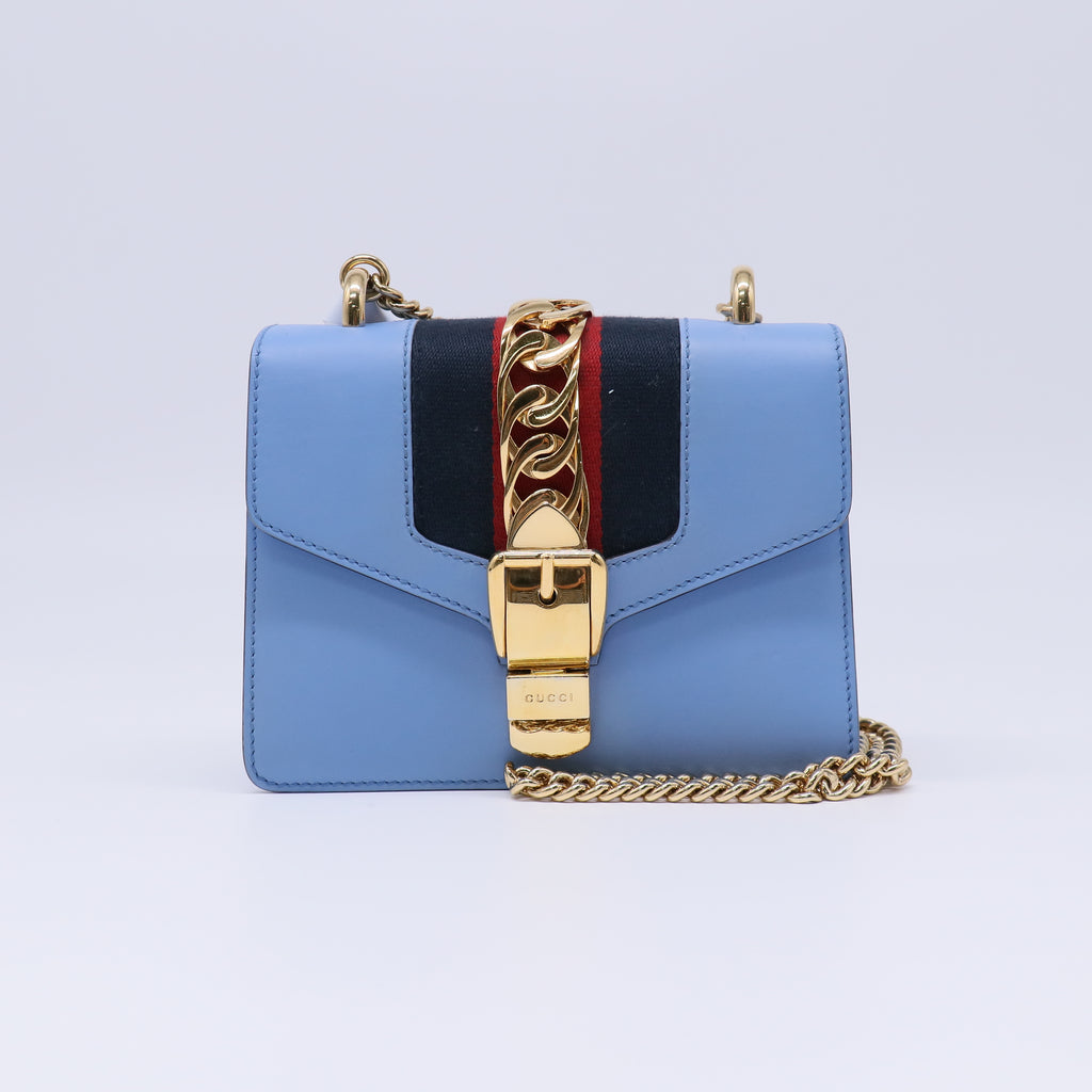 Sylvie Chain Shoulder Bag Leather Mini B22268