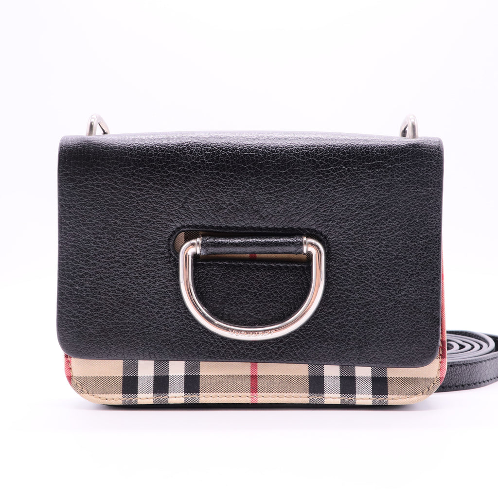 Mini D-Ring Leather Crossbody