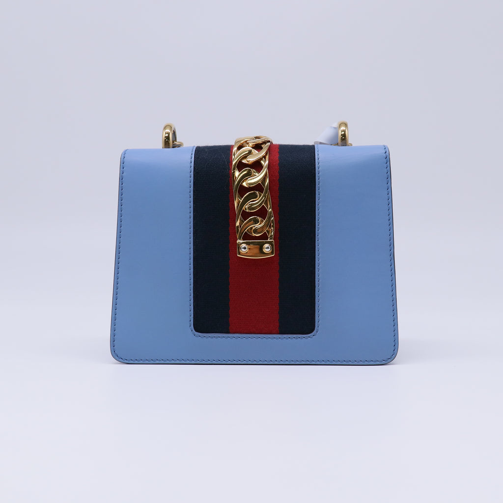 Sylvie Chain Shoulder Bag Leather Mini B22268