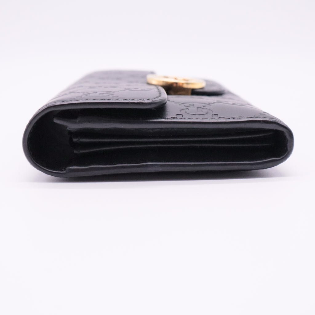 Icon Continental Wallet Black