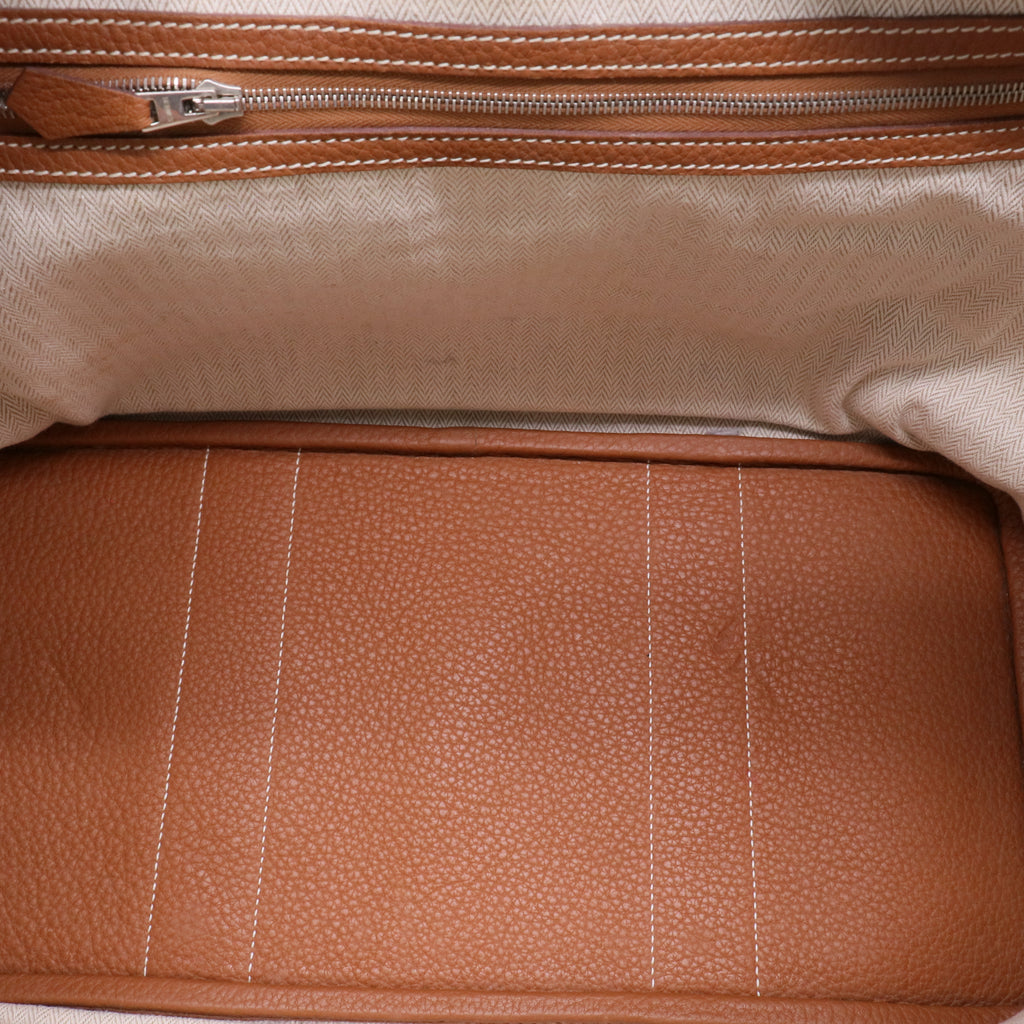 Hermès Gold Negonda Leather Garden Party 36 Tote Bag Twins