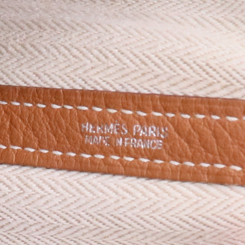 Hermès Gold Negonda Leather Garden Party 36 Tote Bag Twins