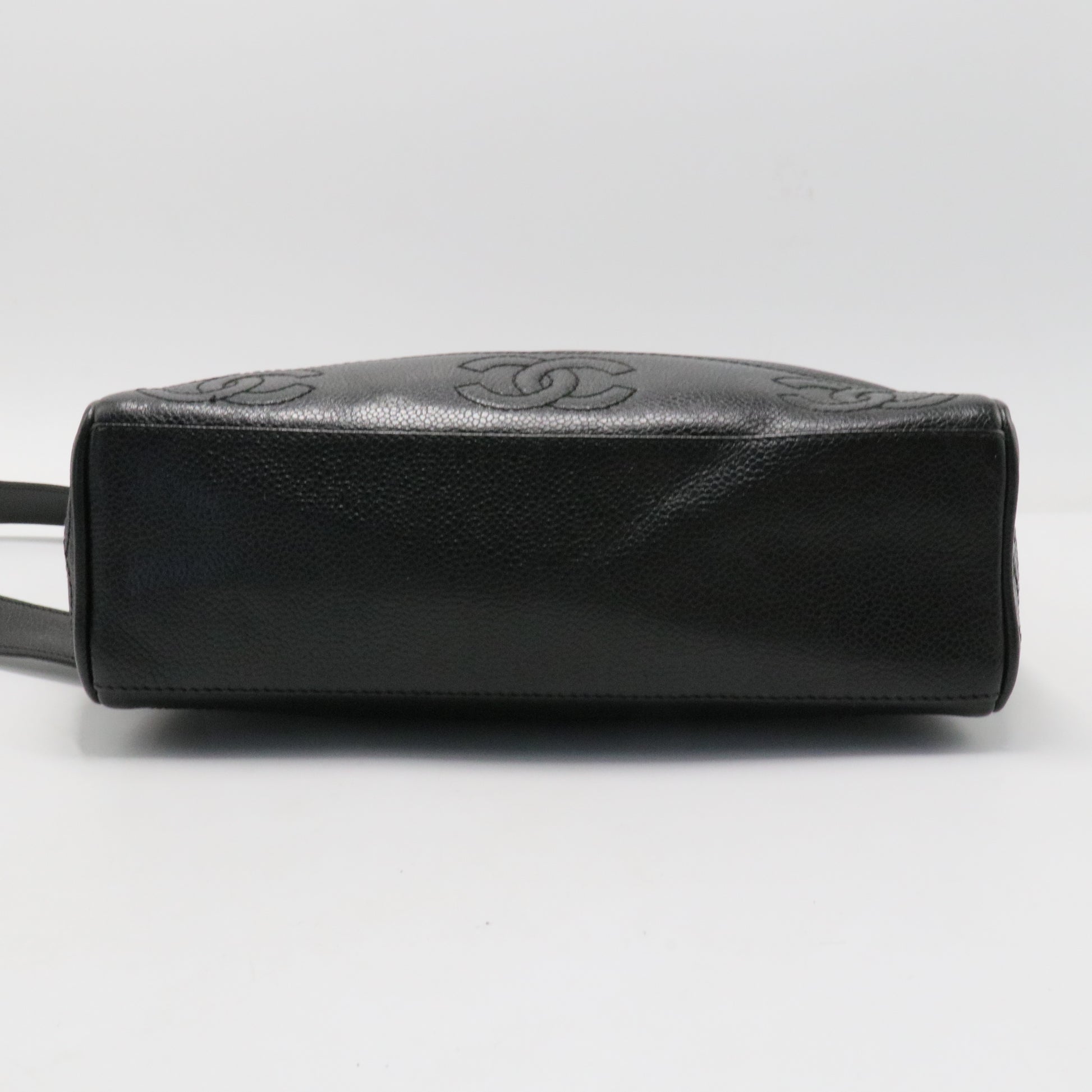 Triple CC Caviar Tote